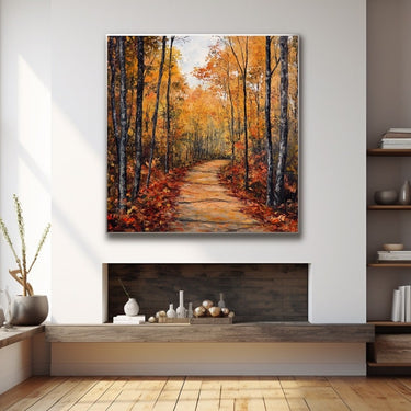 Autumn Leaf Painting